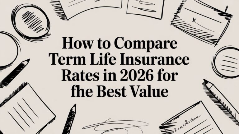 How to Compare Term Life Insurance Rates in 2026 for the Best Value