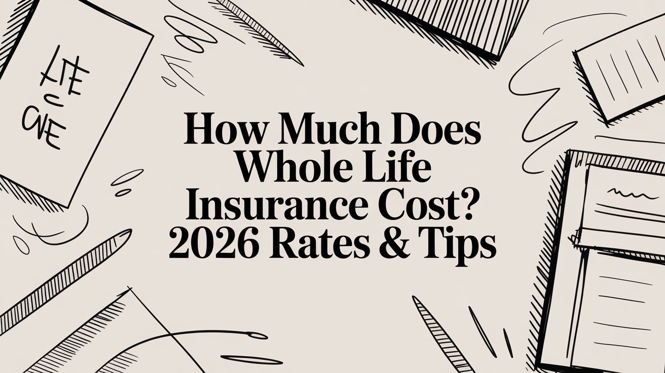 How Much Does Whole Life Insurance Cost? 2026 Rates & Tips – Coveredly