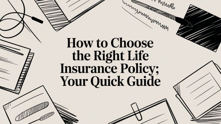 How to Choose the Right Life Insurance Policy: Your Quick Guide