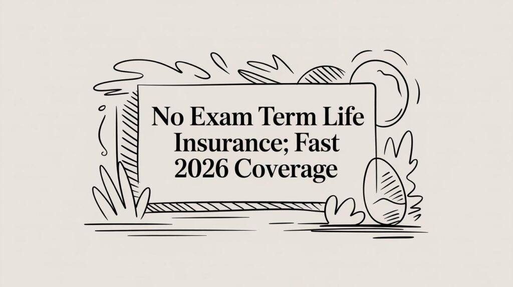 No Exam Term Life Insurance: Fast 2026 Coverage