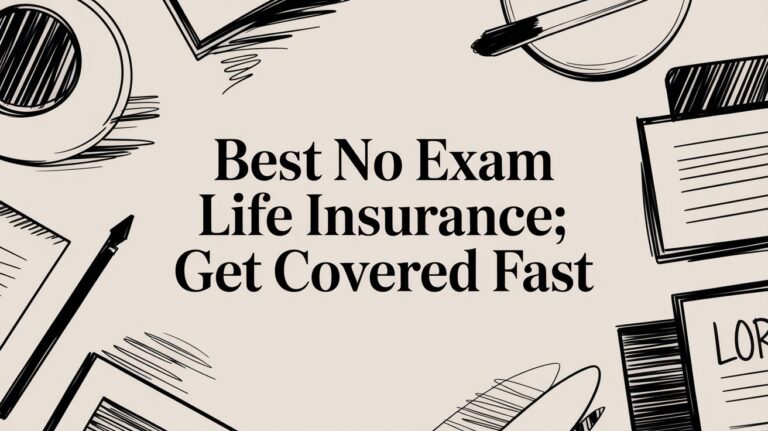 Best No Exam Life Insurance: Get Covered Fast