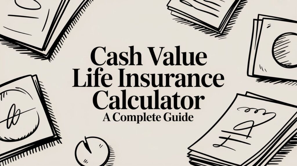 Cash Value Life Insurance Calculator A Complete Guide