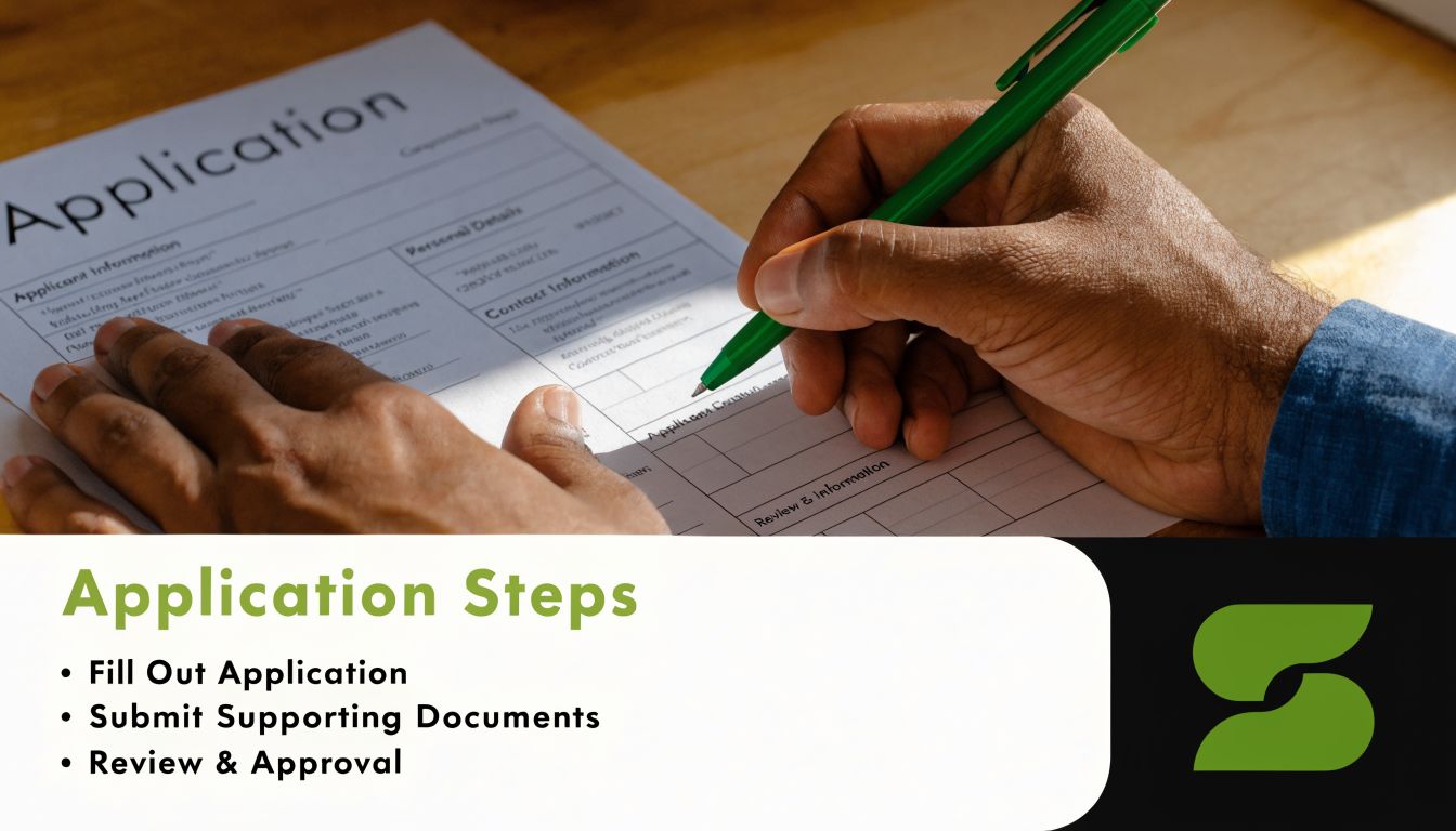 A person writing on an application form with a green pen, illustrating the hiv life insurance process.