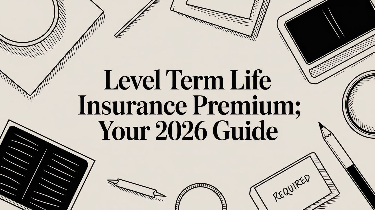 Level Term Life Insurance Premium: Your 2026 Guide – Coveredly