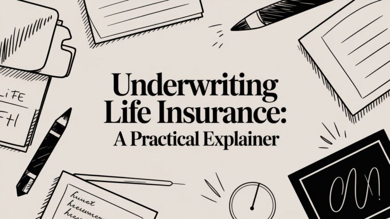Underwriting Life Insurance: A Practical Explainer