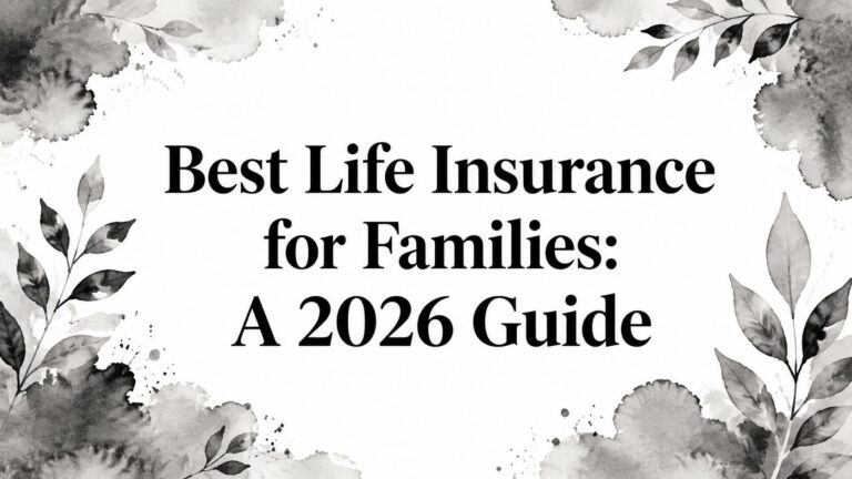 Best Life Insurance for Families: A 2026 Guide
