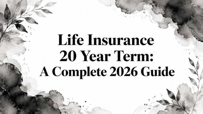 Life Insurance 20 Year Term: A Complete 2026 Guide