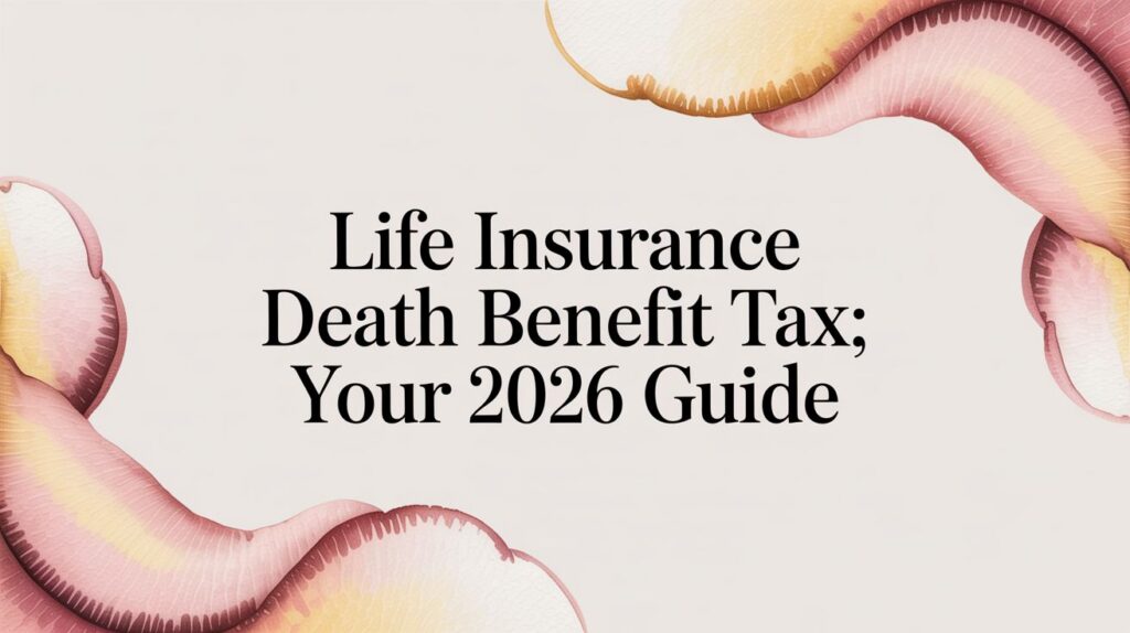 Life Insurance Death Benefit Tax: Your 2026 Guide