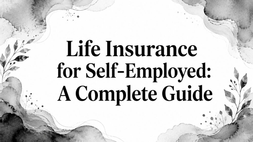 Life Insurance for Self-Employed: A Complete Guide