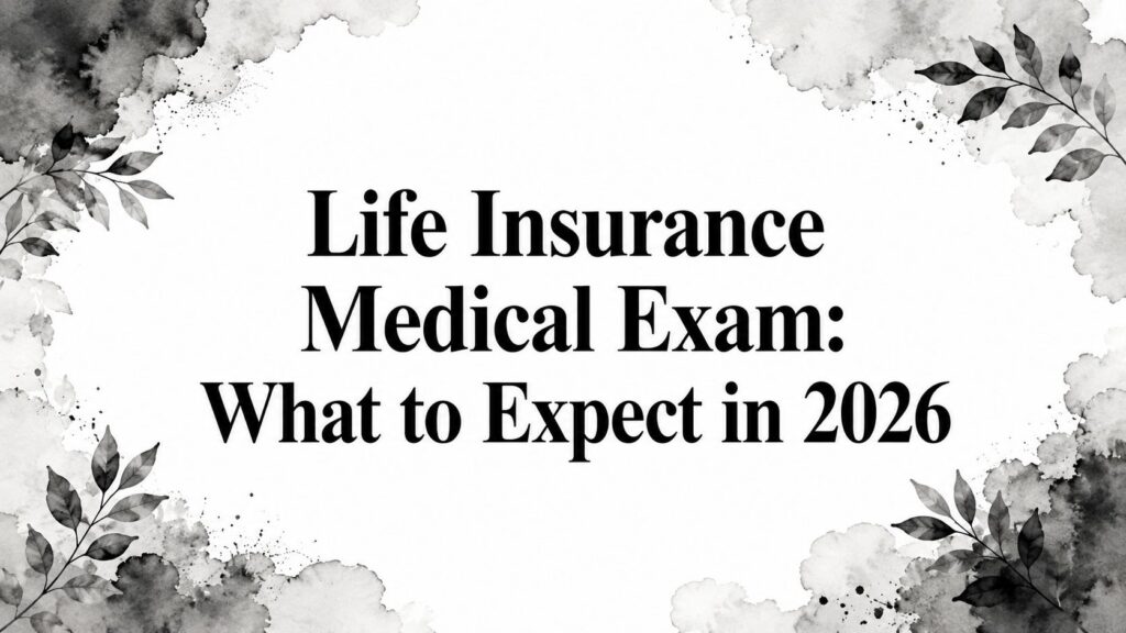 Life Insurance Medical Exam: What to Expect in 2026