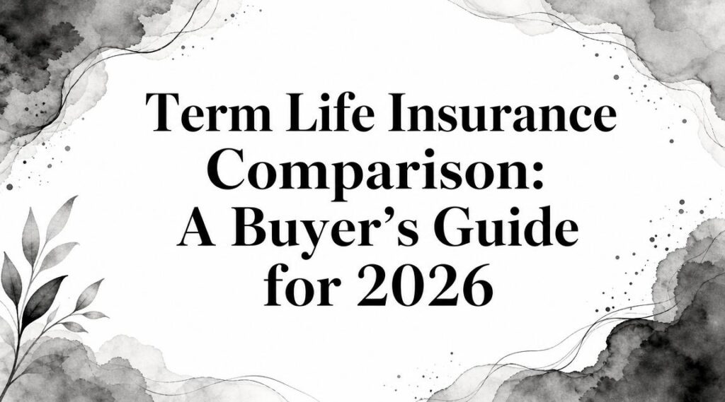 Term Life Insurance Comparison: A Buyer’s Guide for 2026