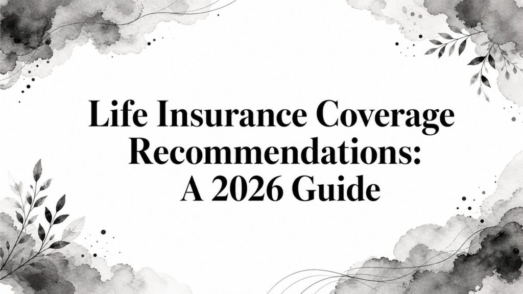 Life Insurance Coverage Recommendations: A 2026 Guide