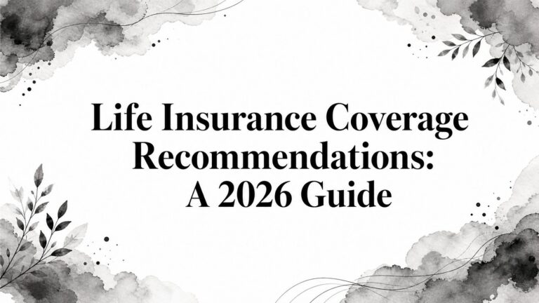 Life Insurance Coverage Recommendations: A 2026 Guide