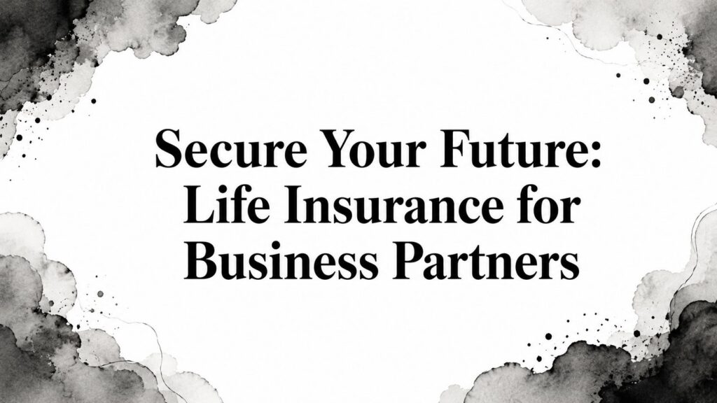 Secure Your Future: Life Insurance for Business Partners