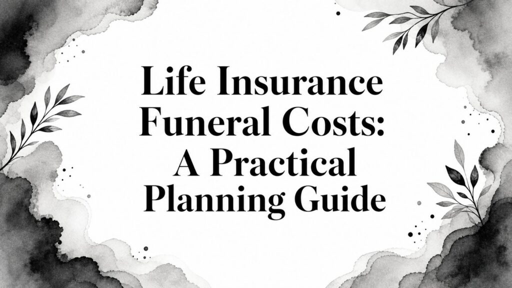 Life Insurance Funeral Costs: A Practical Planning Guide