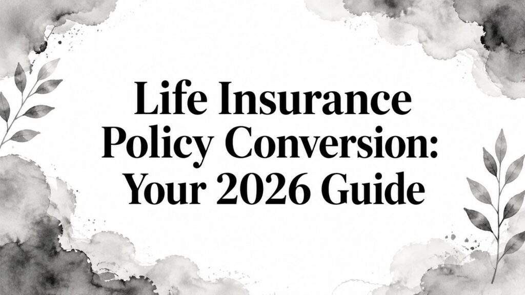 Life Insurance Policy Conversion: Your 2026 Guide