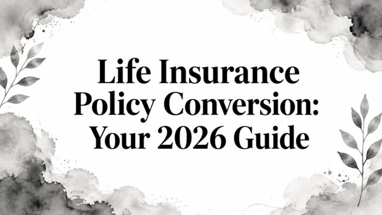 Life Insurance Policy Conversion: Your 2026 Guide