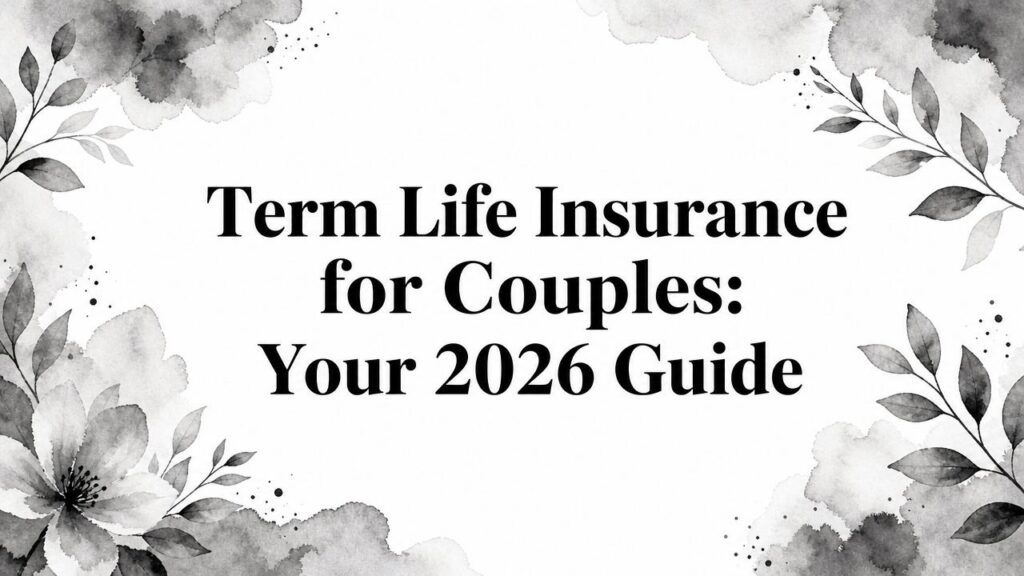 Term Life Insurance for Couples: Your 2026 Guide