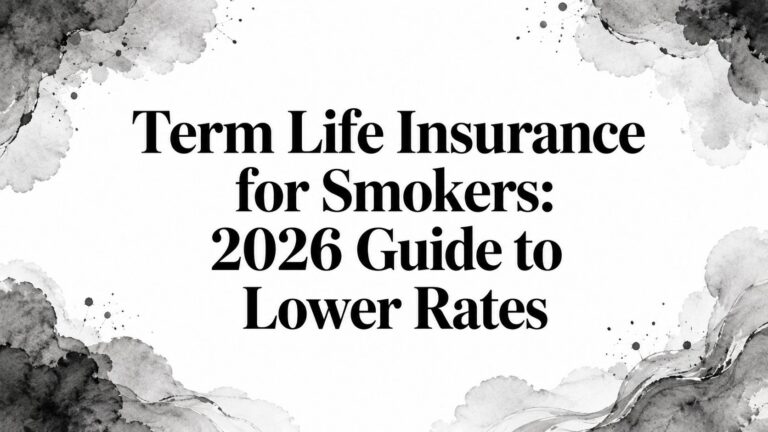 Term Life Insurance for Smokers: 2026 Guide to Lower Rates