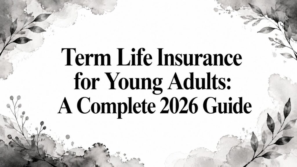 Term Life Insurance for Young Adults: A Complete 2026 Guide