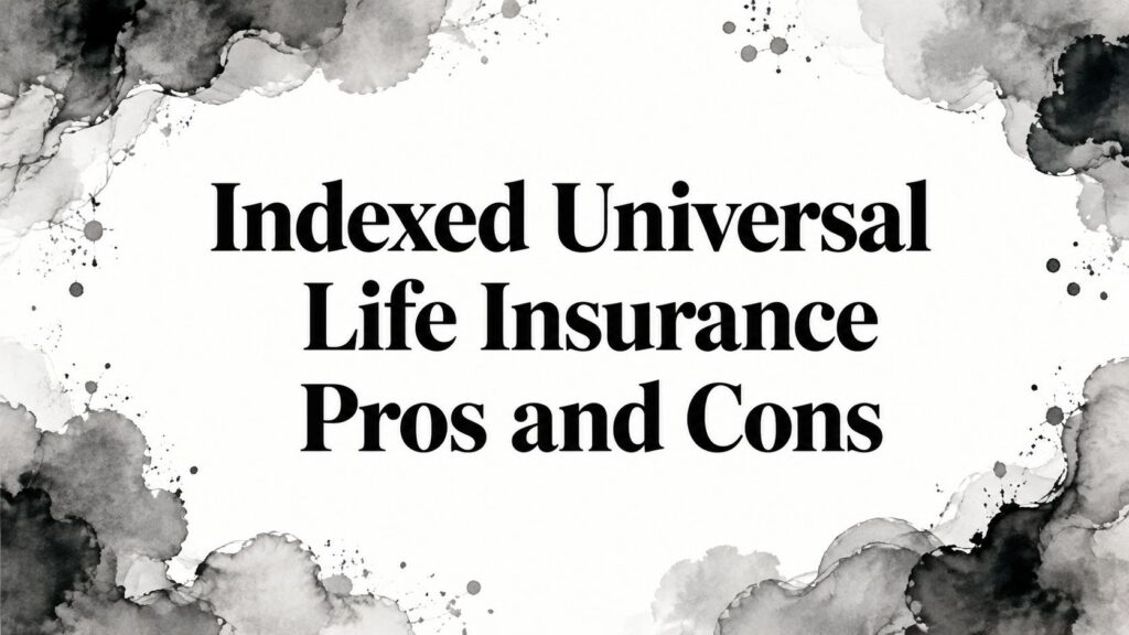 Indexed Universal Life Insurance Pros and Cons