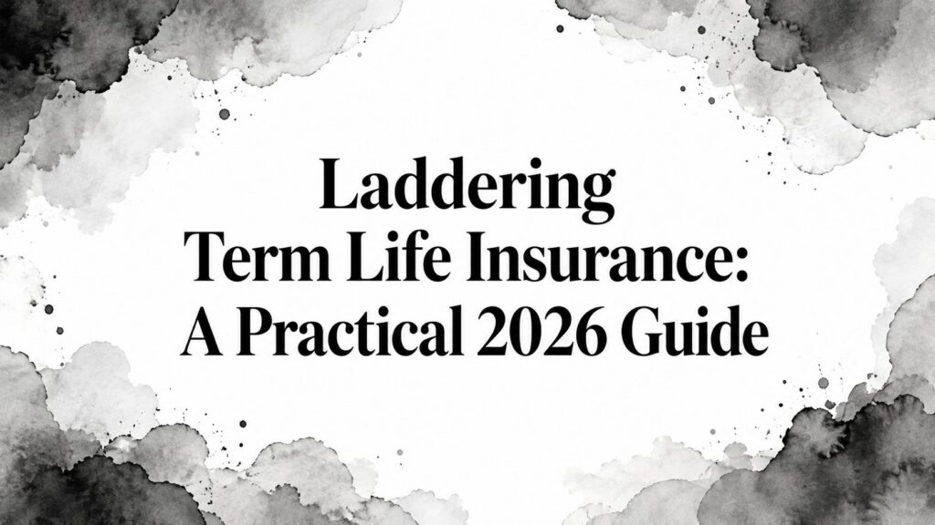 Laddering Term Life Insurance: A Practical 2026 Guide