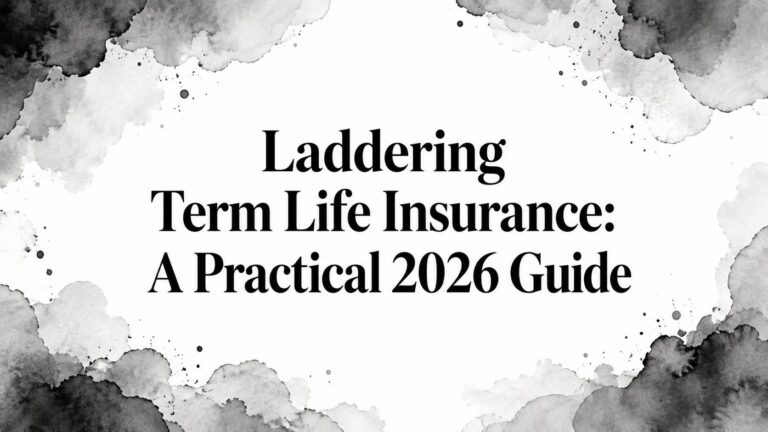Laddering Term Life Insurance: A Practical 2026 Guide