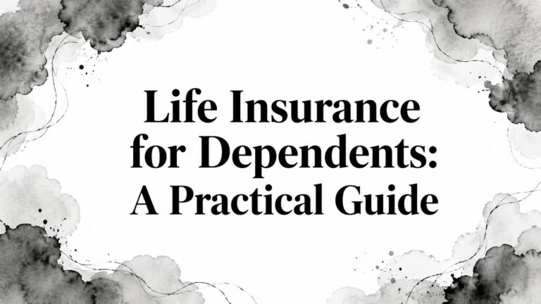 Life Insurance for Dependents: A Practical Guide