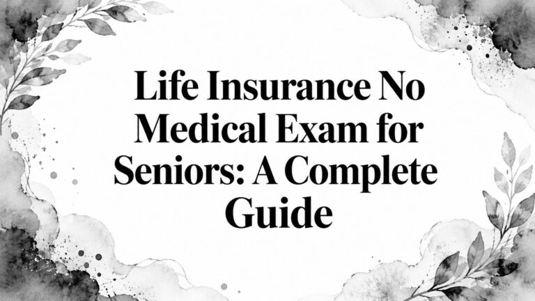 Life Insurance No Medical Exam for Seniors: A Complete Guide