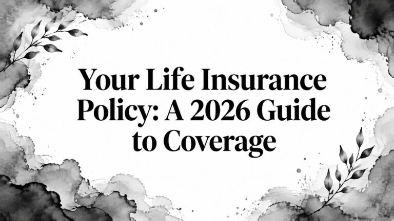 Your Life Insurance Policy: A 2026 Guide to Coverage