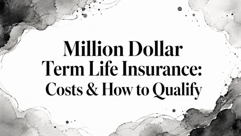 Million Dollar Term Life Insurance: Costs & How to Qualify