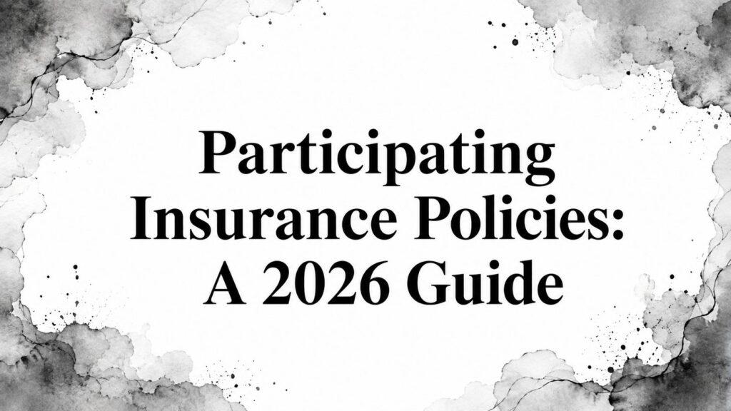 Participating Insurance Policies: A 2026 Guide