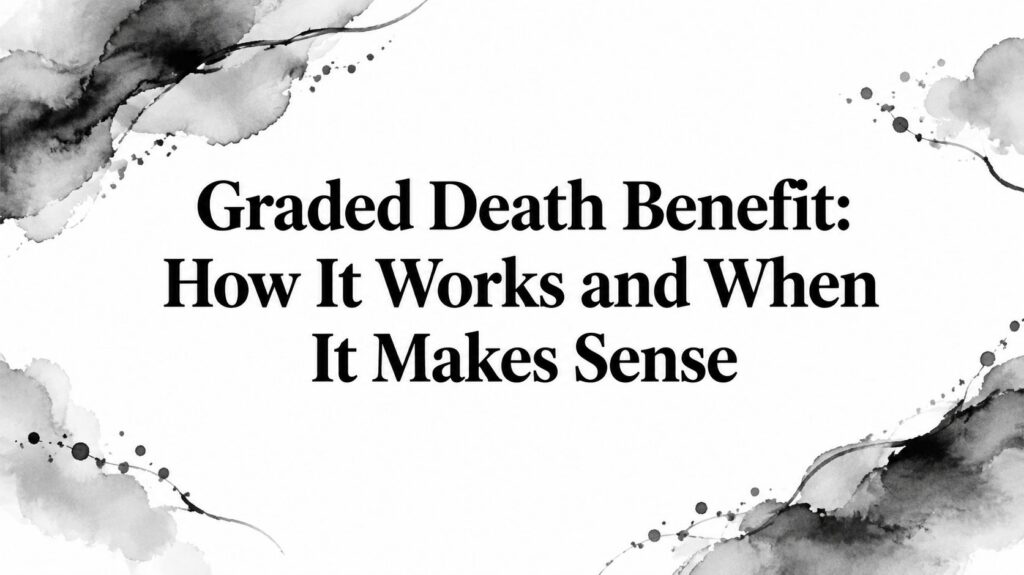 Graded Death Benefit: How It Works and When It Makes Sense