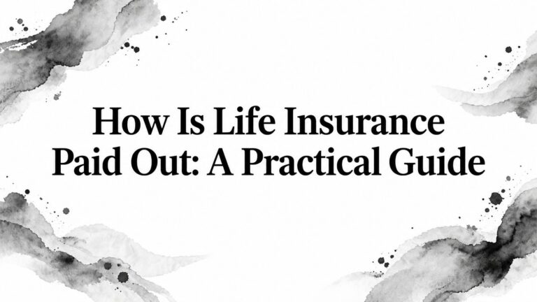 How Is Life Insurance Paid Out: A Practical Guide