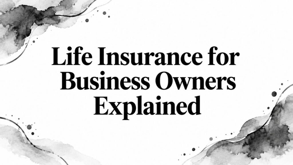 Life Insurance for Business Owners Explained
