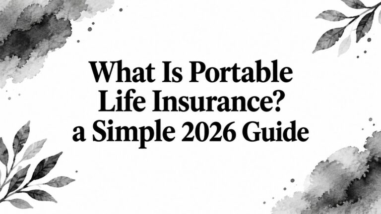 What Is Portable Life Insurance? a Simple 2026 Guide